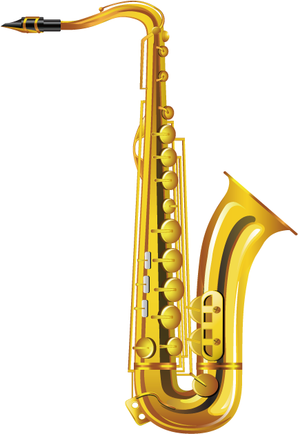 Alto Saxophone Musical Instrument Drawing - Instrument De Musique Saxophone (612x792), Png Download