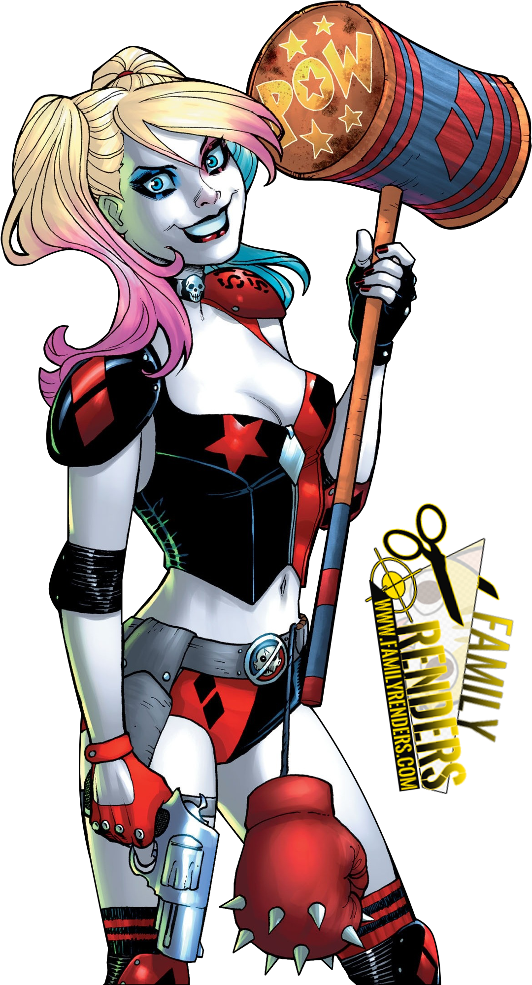 Harley Quinn Comic Png (1133x2000), Png Download