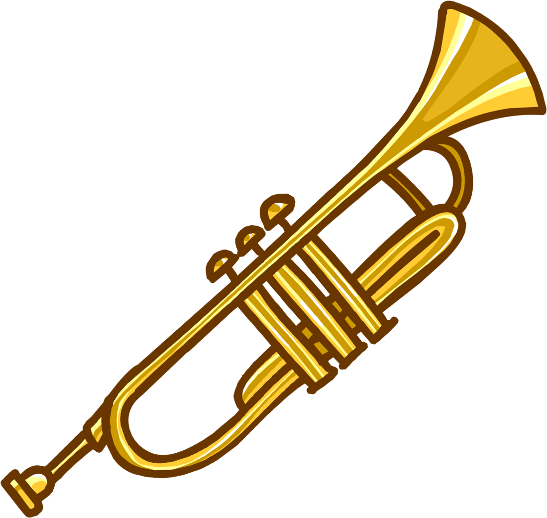 Emoticon-trumpet - Trumpet Png (1099x1040), Png Download