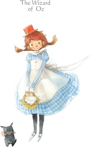 The Wizard Of Oz - The Wonderful Wizard Of Oz (413x570), Png Download