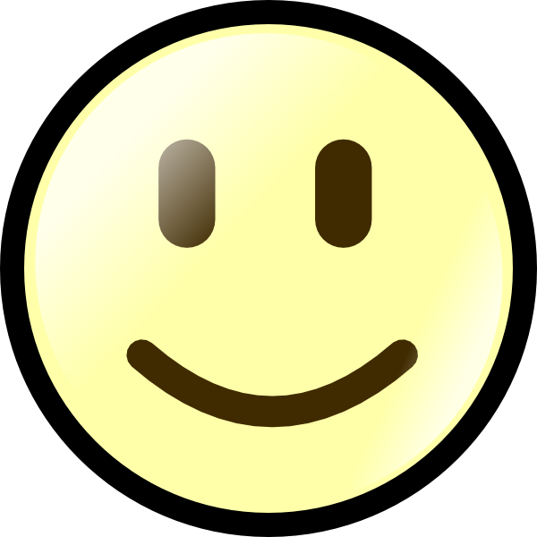 Jpg Black And White Download Png Excited Face Transparent - Small Smiley Face Png (600x600), Png Download