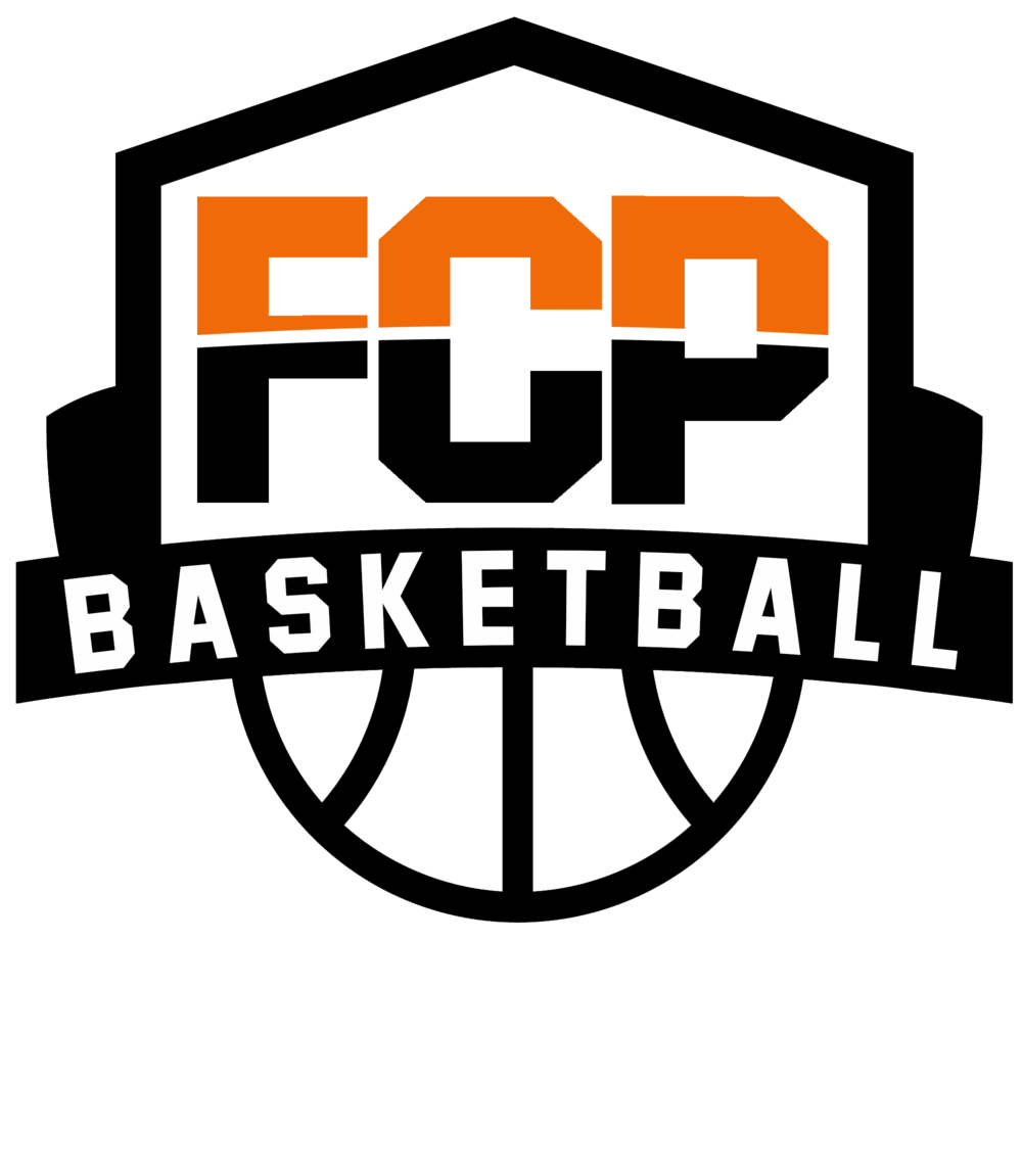 Black Bg & Black-orange Fcp Basketball (1000x1151), Png Download