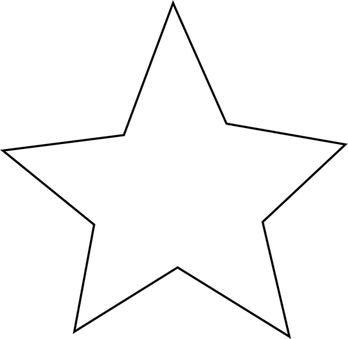Download Ico White - White Star Clipart Png (500x487), Png Download