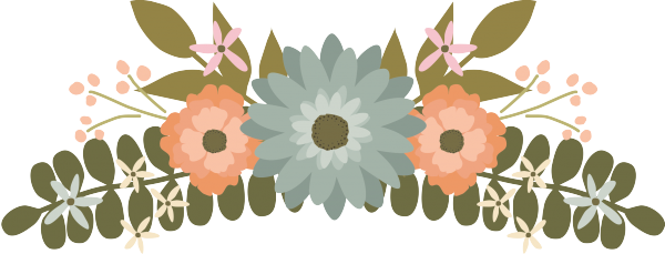 Floral - Flowers Clipart Transparent Background (600x229), Png Download