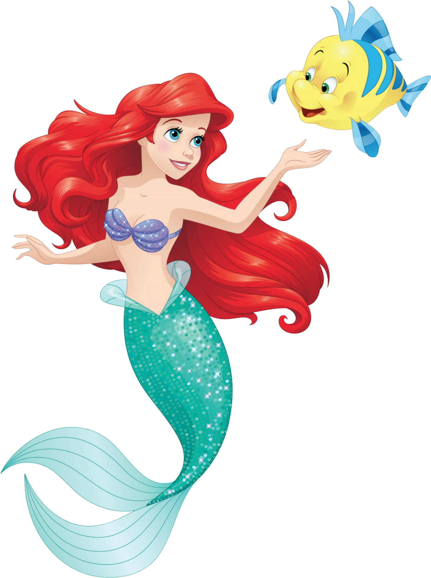 Images Of Ariel From The Little Mermaid Disney Princess The Little Mermaid Ariel Giant Wall Full Size Png Download Seekpng