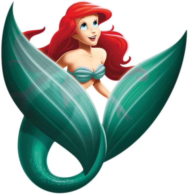 Little Mermaid Ariel Png Full Size Png Download Seekpng