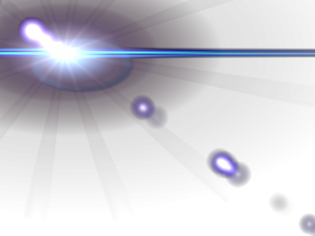 Flare Lens Clipart Transparent Png - Lens Flare Light Png (640x480), Png Download