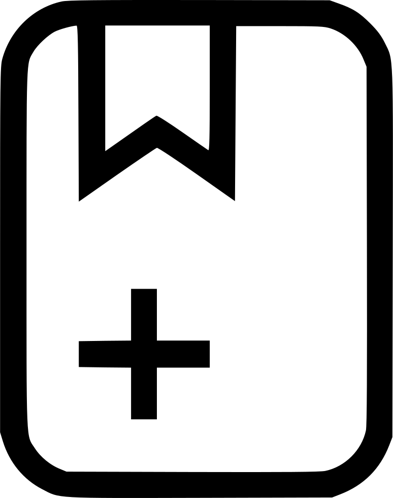 Book Plus Comments - Question Mark Free Icon (774x980), Png Download