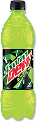 Mountain Dew Bottle - Mountain Dew Sugar Free (290x547), Png Download