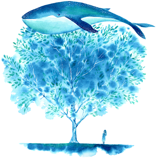 But My Creative Brain Also Really Enjoys Web Design, - Fantastic Whale (600x609), Png Download