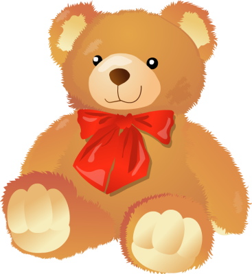 Teddybear Face Cliparts - Teddy Bear Clipart Png (367x400), Png Download