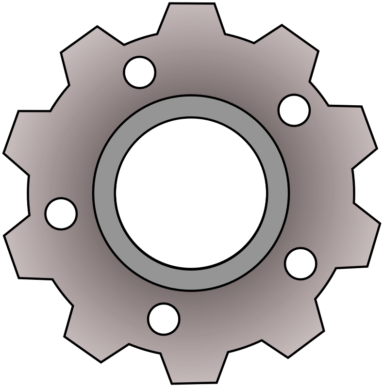Gear Clip Art (791x800), Png Download