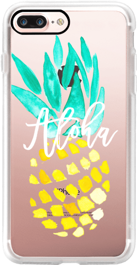 Casetify Iphone 7 Plus Case And Other Tropical Iphone - Iphone 7 Plus Case With Popsocket (282x560), Png Download