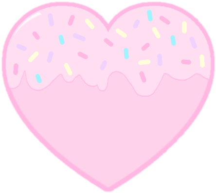 Kawaii Heart Png Banner Freeuse Stock - Dibujos Kawaii De Corazones (473x430), Png Download