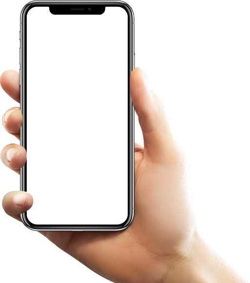 Phone In Hand Png Image - Snapchat On Iphone X (513x582), Png Download