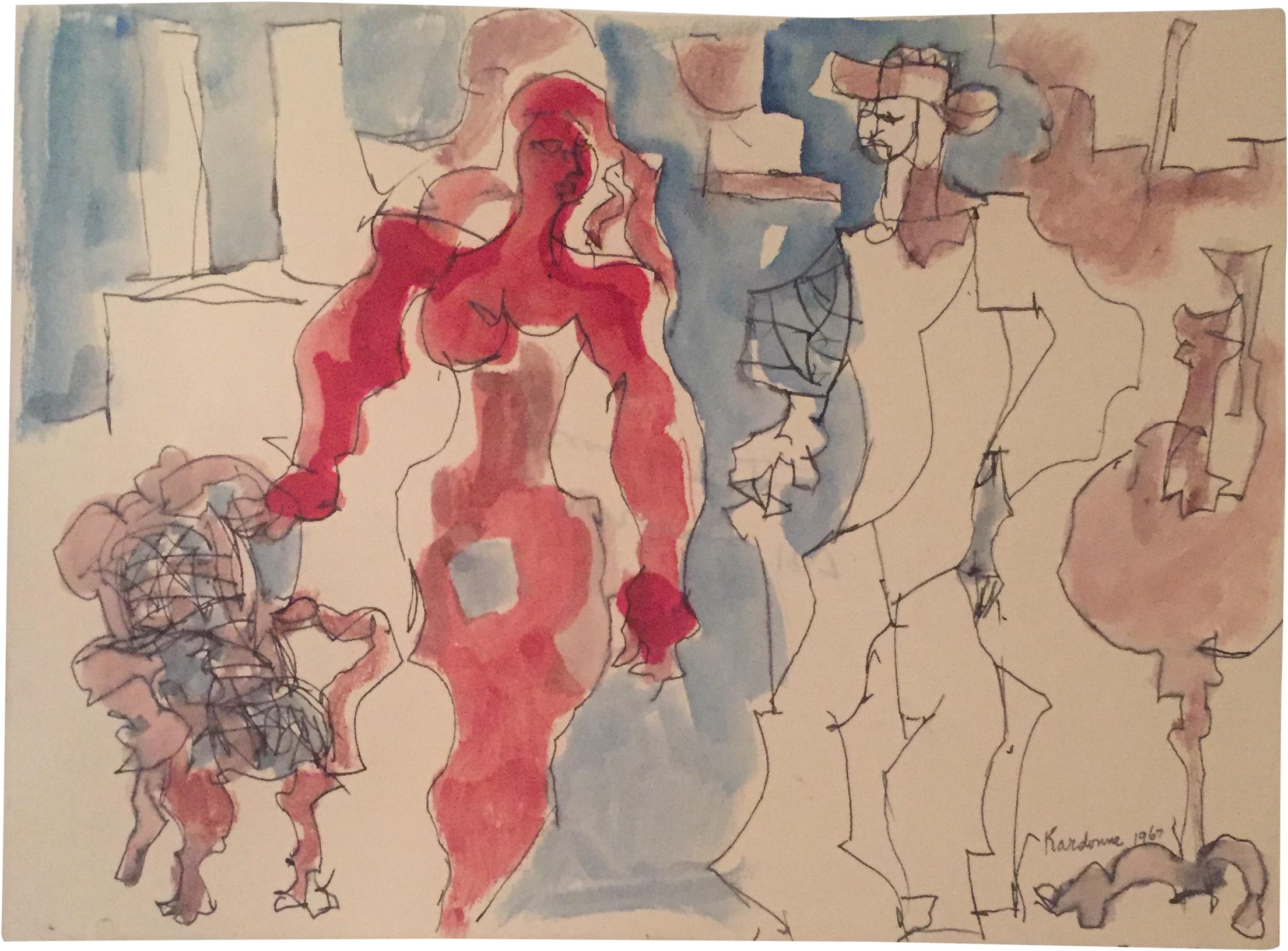 J Kardonne Mid - Painting (2453x1811), Png Download