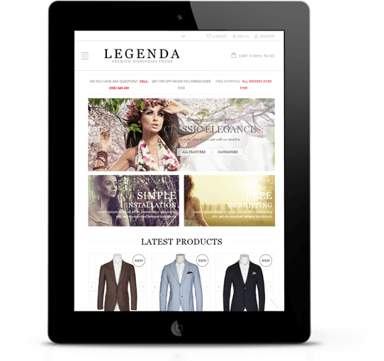 Tablet - Woocommerce (542x510), Png Download