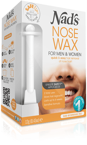 Nad's Nose Wax For Men & Women - 12g (350x620), Png Download