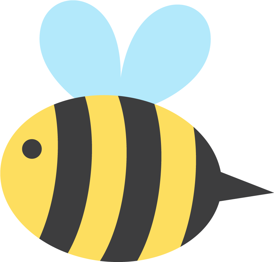 Cute Bee Png - Abeja Clipart (914x875), Png Download