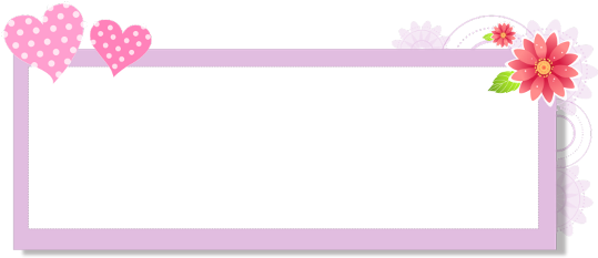 Ftestickers Background Frame Textbox Flowers - Flower (538x240), Png Download