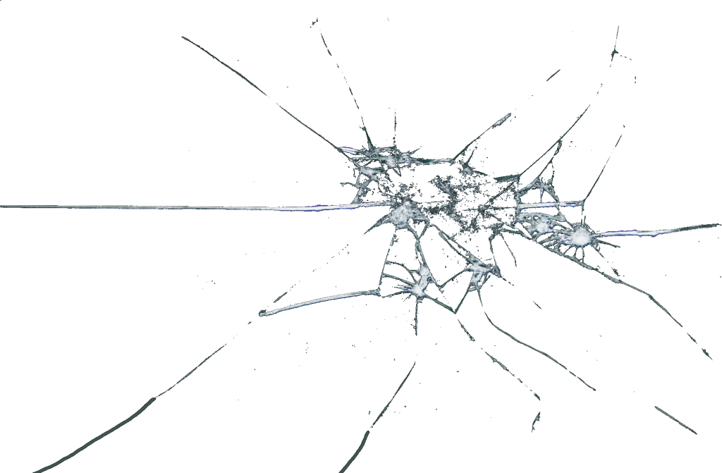 Damage Glass Png High Quality Image - Broken Cracked Glass Png (1024x671), Png Download