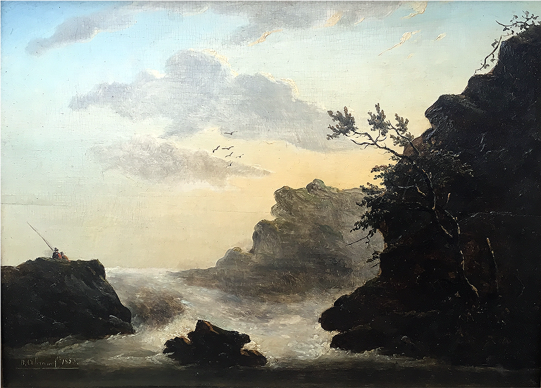 German American Romantic Painting - Portable Network Graphics (1400x1400), Png Download