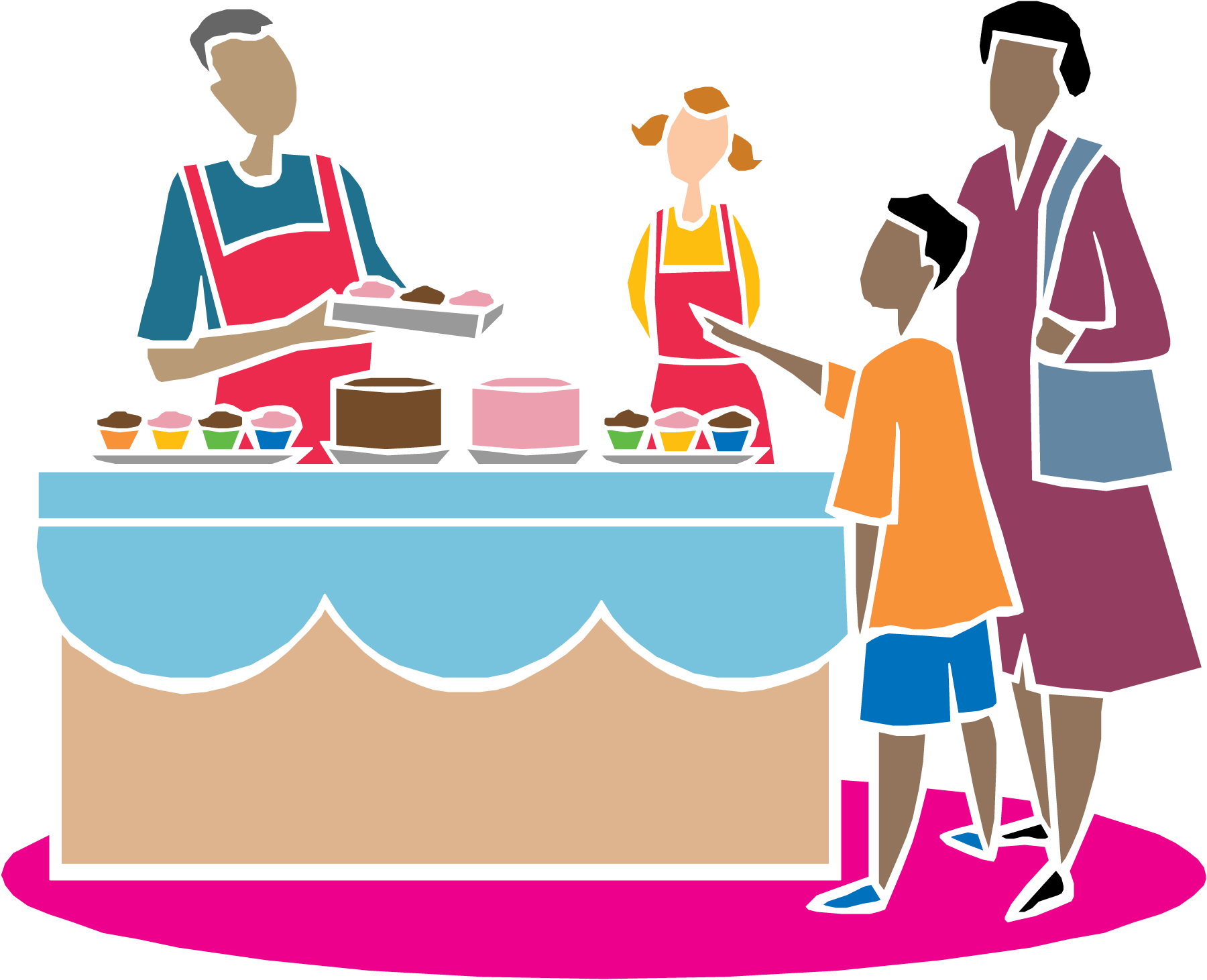 Png Library Download Crockpot And Cakewalk Fundraiser - Charity Event Clipart (1800x1462), Png Download