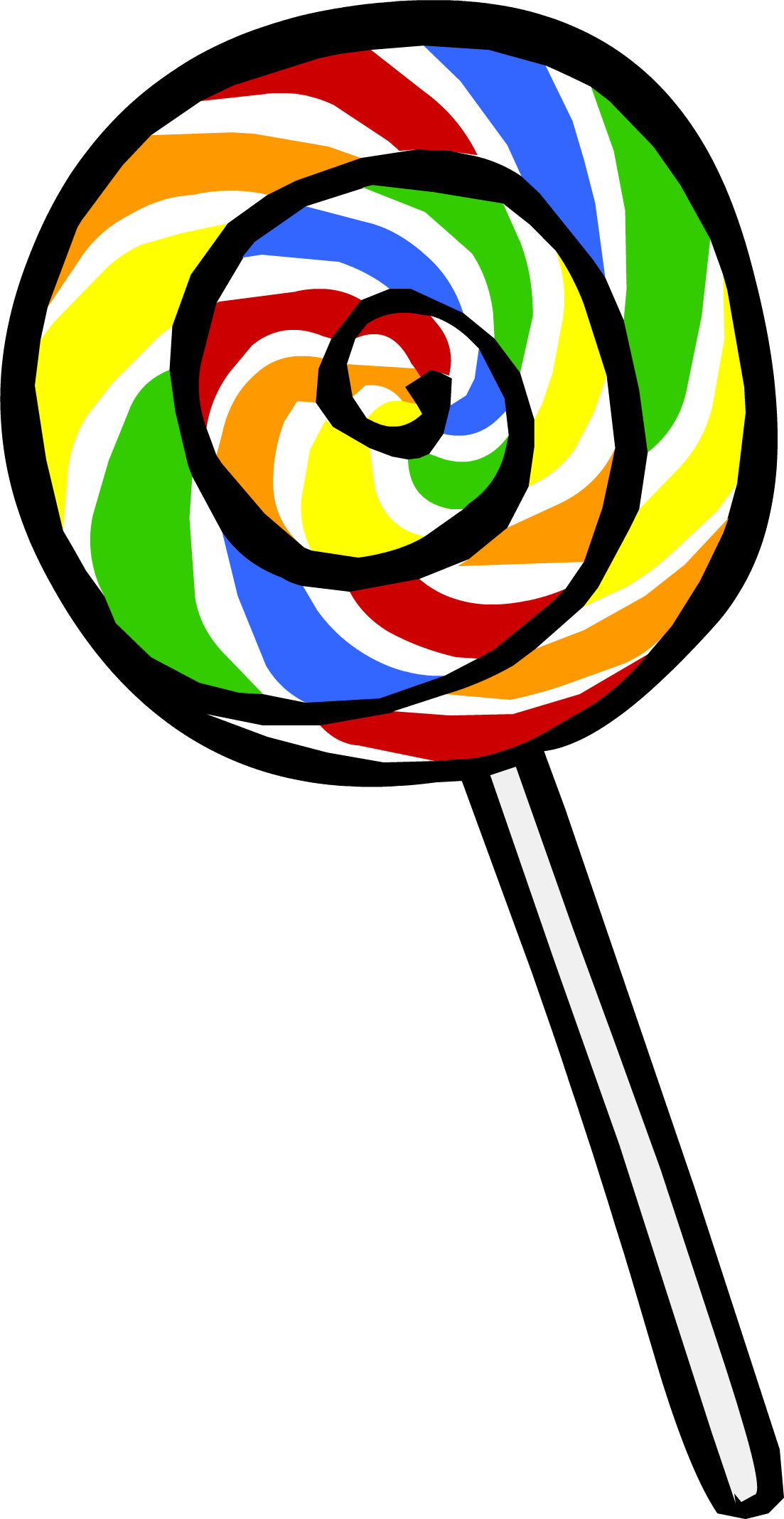 Lollipop Candy - Lollipop Png (1103x2136), Png Download