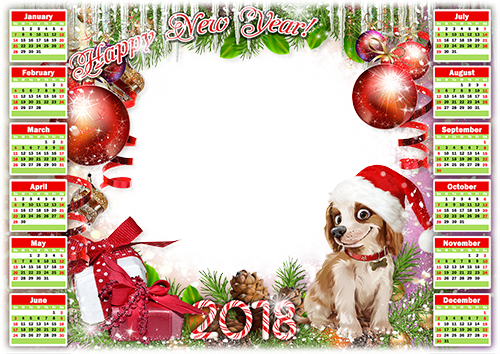 Happy New Year - Happy New Year Frame Png (500x354), Png Download