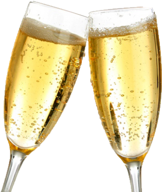 Champagne-glasses Copy - Champagne Lifestyle Lemonade Budget (480x388), Png Download