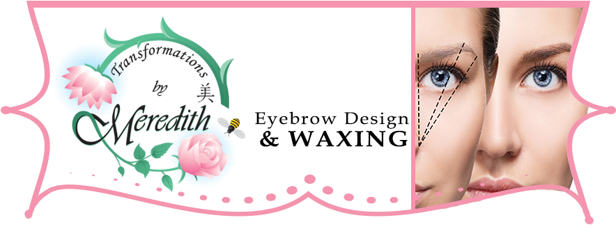 Eyebrow Design - Transformations By Meredith (942x325), Png Download