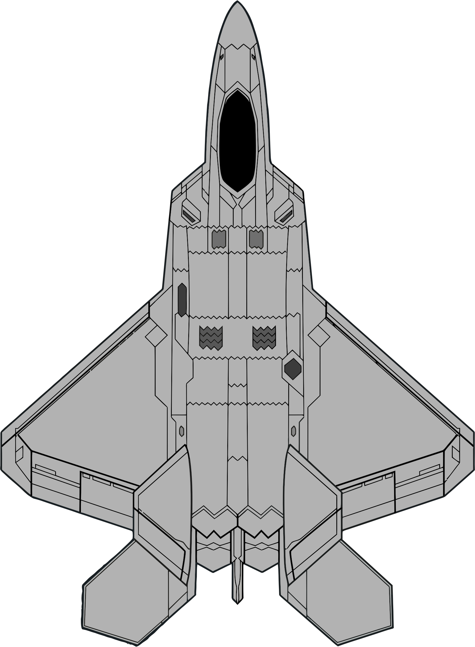 This Free Icons Png Design Of F22 Jet (1620x2208), Png Download