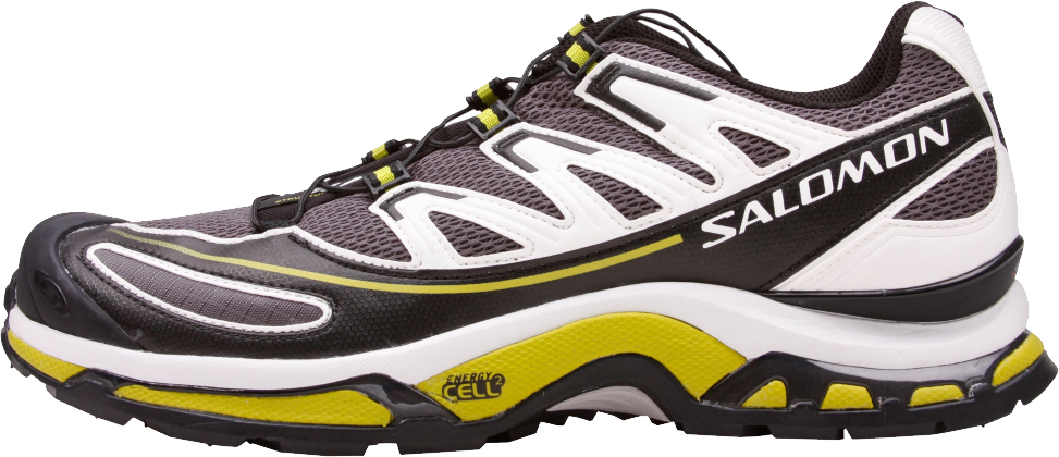 Salomon Running Shoes Png Image - Running Shoe Png Transparent (973x420), Png Download