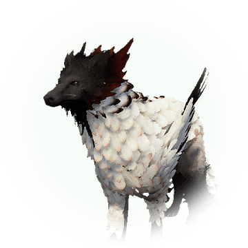 Feather Wolf - Black Desert Online (360x360), Png Download