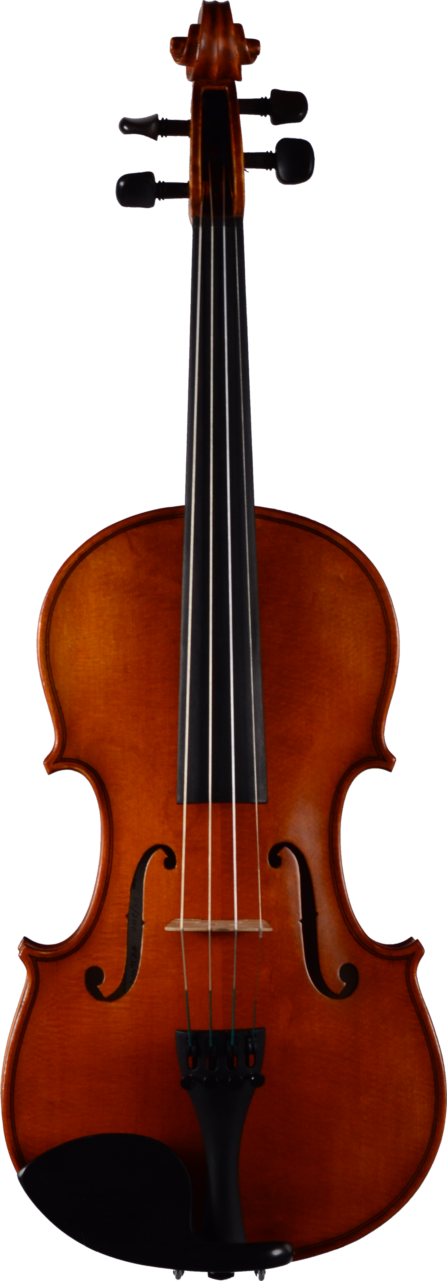 Violin Png - Violin Half Size (1456x4171), Png Download
