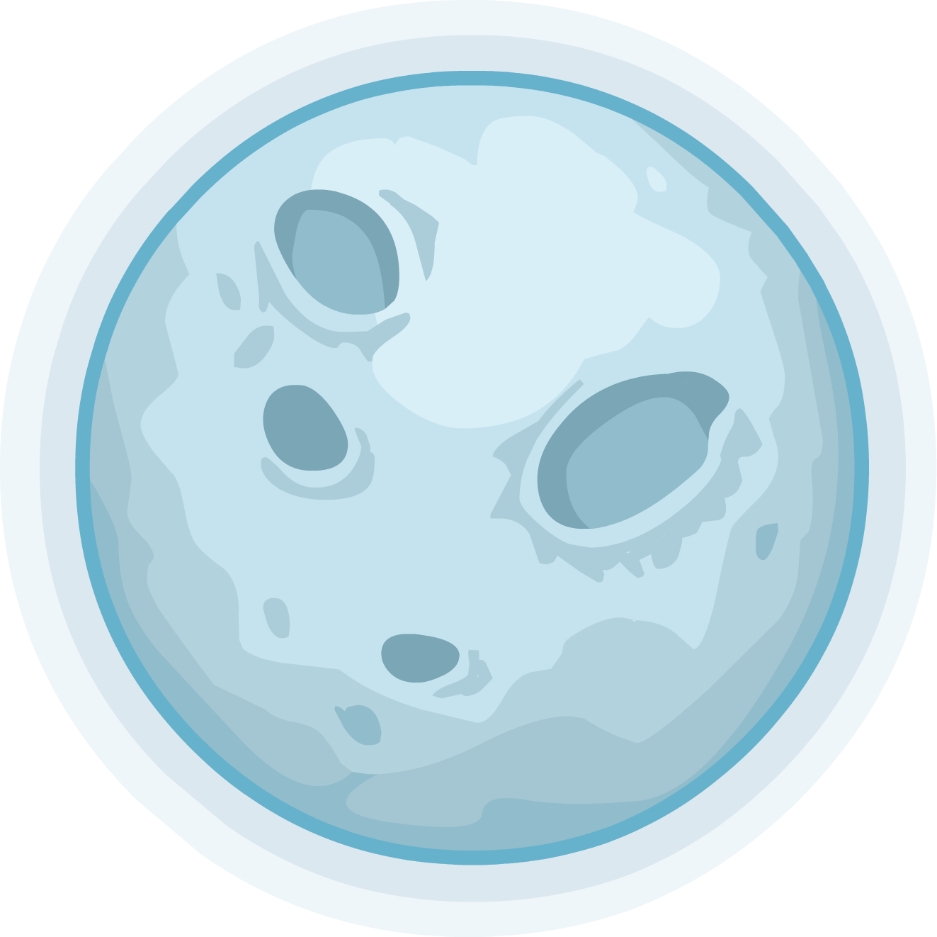Full Moon Furniture Icon Id 908 - Moon (1323x1322), Png Download