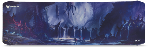Predator Mouse Mat Alien Jungle Xl - Predator Mouse Pad (536x536), Png Download