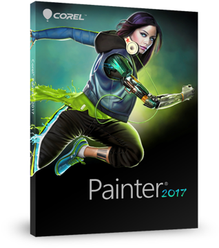 Corel Painter 2017 Eng Win/mac - Corel Painter 2017 Education (500x500), Png Download