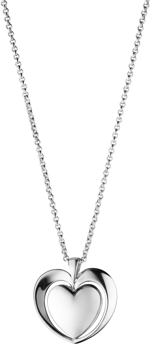 Pendant Png Image - Gold Heart Charm Diamonds Inside (1200x1200), Png Download