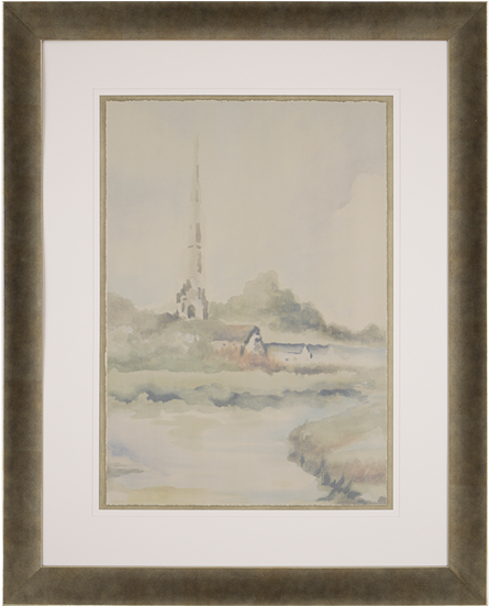 Watercolor Landscape V - Paragon Traditional Watercolor Landscape V Wall Art (550x550), Png Download