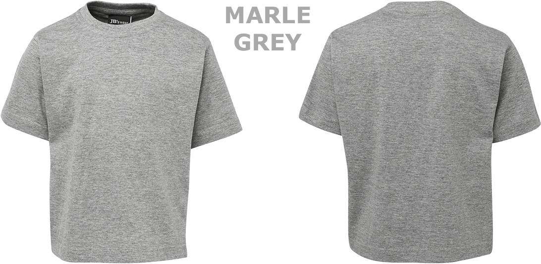 Custom Printed Kids T-shirts Marle Grey - Grey T Shirt Png (1200x600), Png Download