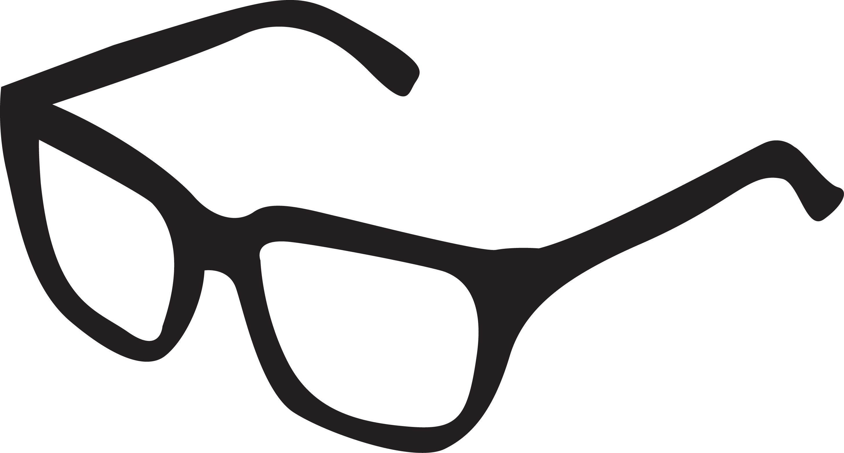 Glasses Png - Drawing Of Eye Glasses (2913x1564), Png Download