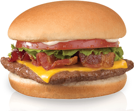 Png Black And White Stock Burger Transparent Png For - Bacon Cheeseburger Png (643x378), Png Download