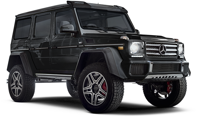 Mercedes-benz 2018 G Class G550 4x4 Suv Base Mh1 T - 2018 G550 4x4 Suv (1440x600), Png Download