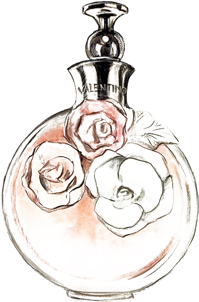 Chanel No - Perfume Drawing Png (564x667), Png Download