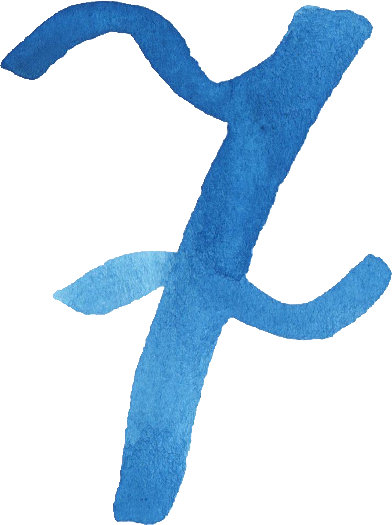 Free Download - Watercolor Number 7 Png (392x525), Png Download