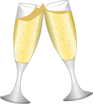 Png Download Glasses Champagne Toast Clip Art Png Full Size Png Download Seekpng
