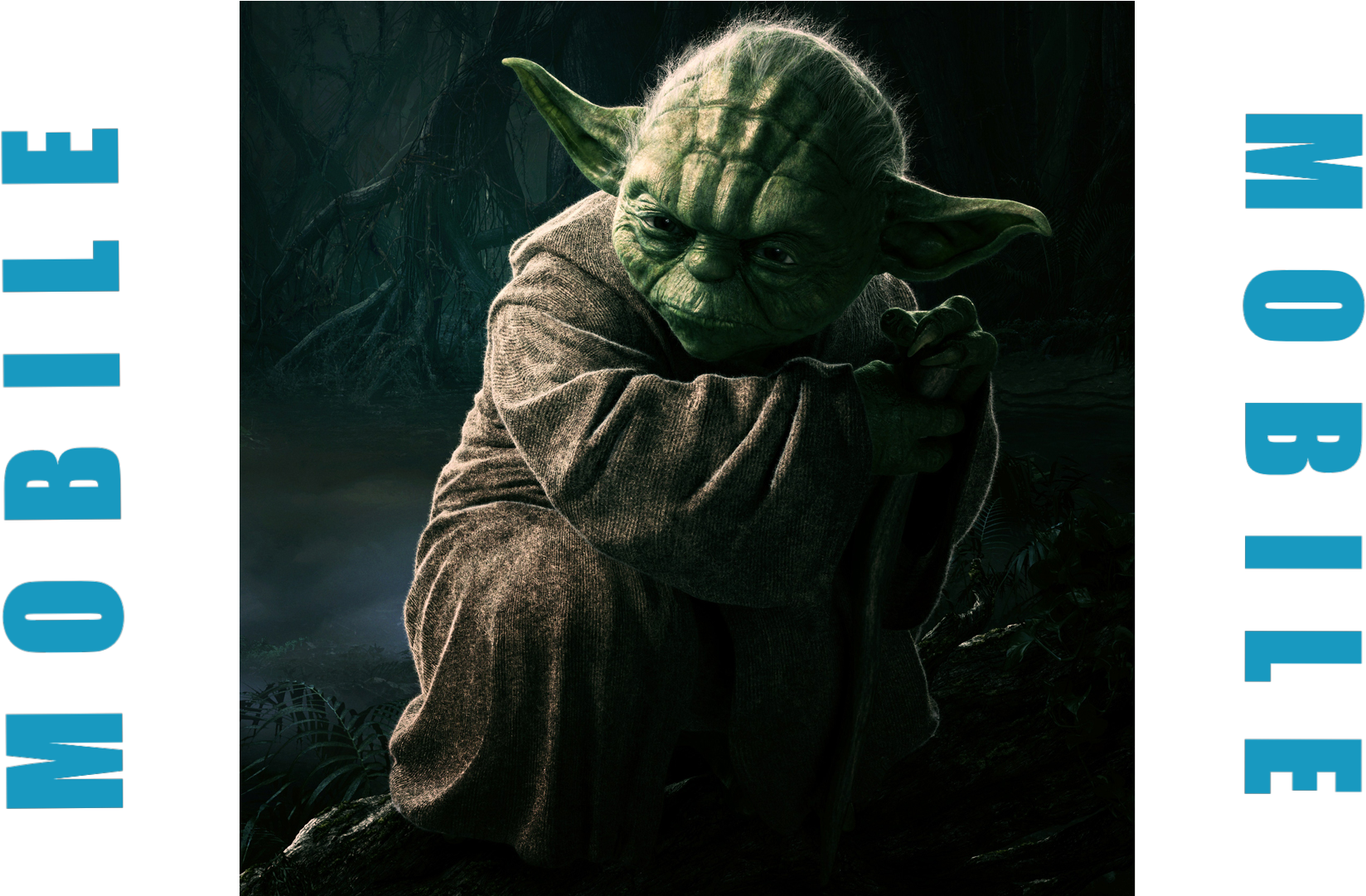 Star Wars - Yoda Jedi On Focus (1920x1080), Png Download