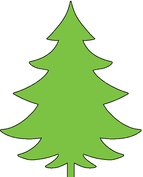 Tree - Christmas Tree (499x620), Png Download