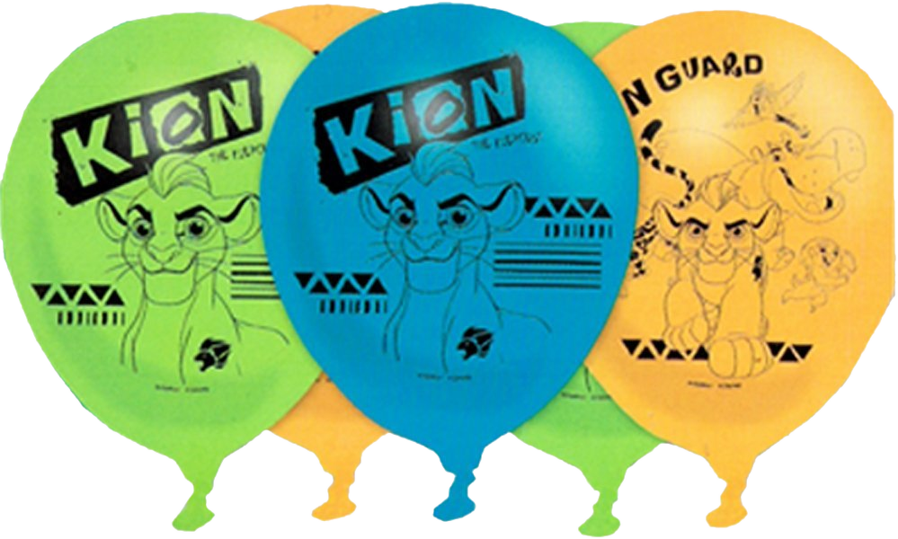 L-balloons - Lion Guard Latex Balloons (6ct) (999x600), Png Download